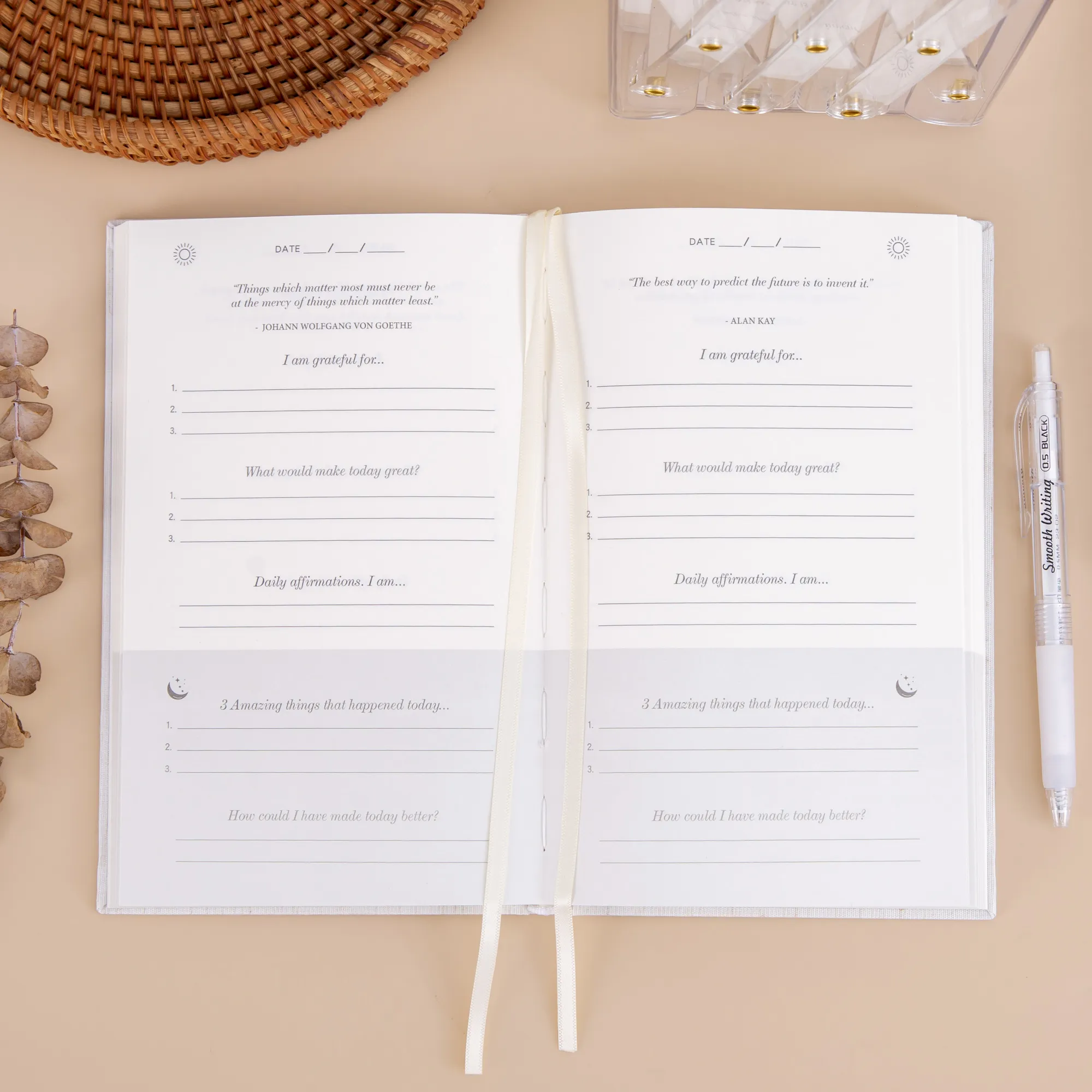 Custom Fabric Cloth Cover Notebook Printing