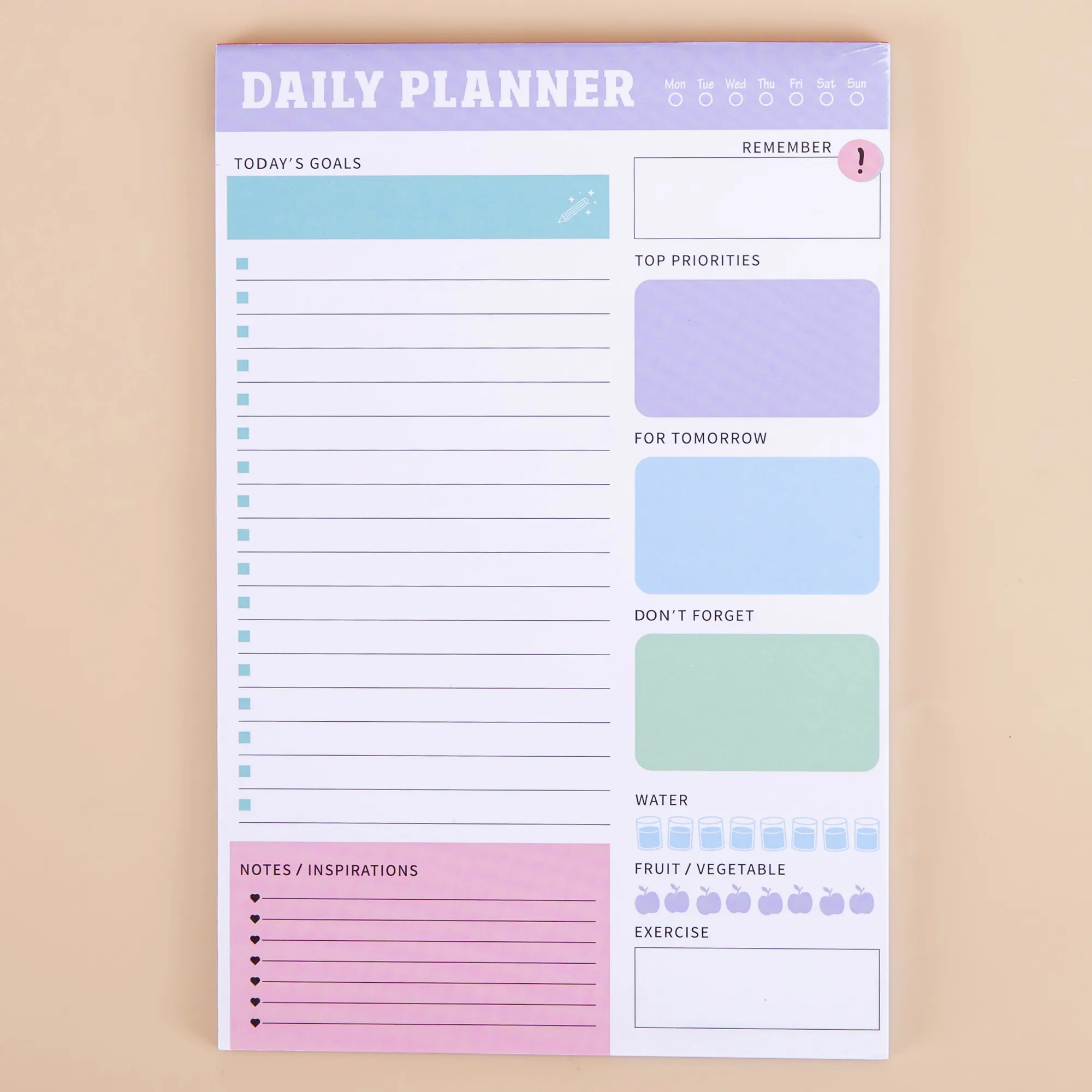 Customized notepad