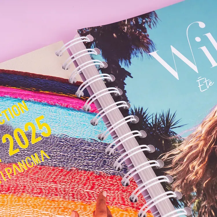 Custom Spiral Bound Book Printing