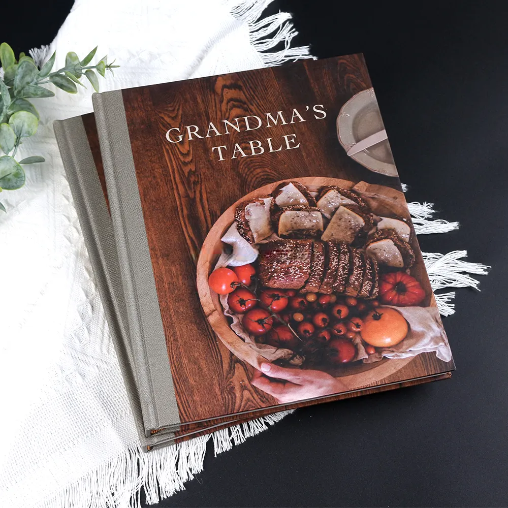 Custom Hardcover Recipe Book
