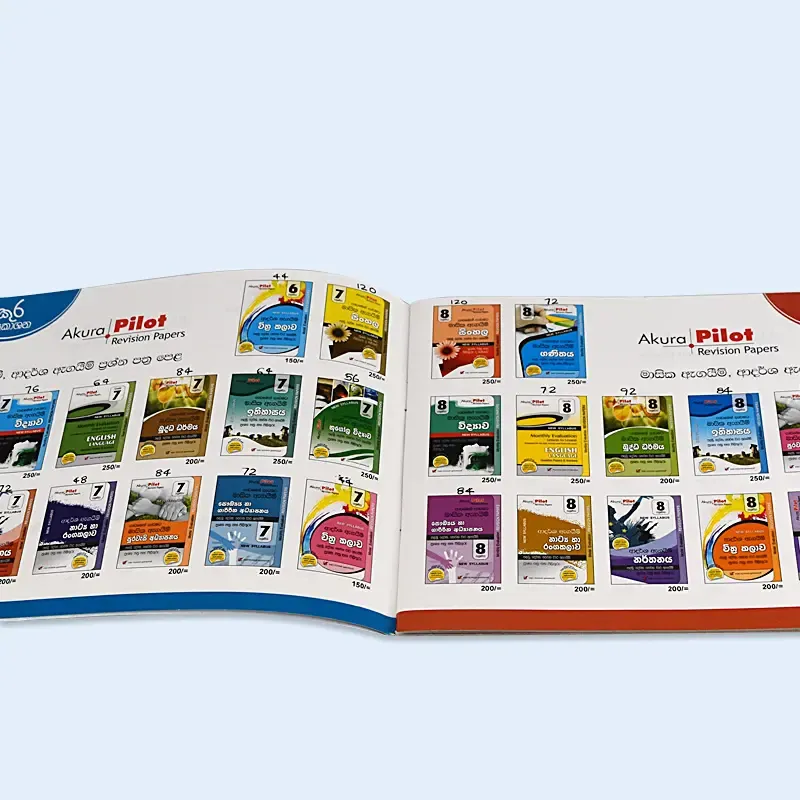 Custom Saddle Stitched Book Printing