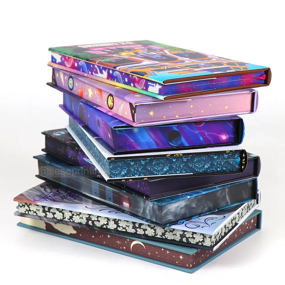 Custom Sprayed Edge Book Printing