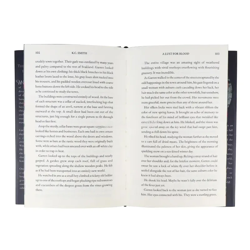 Custom Sprayed Edge Book Printing