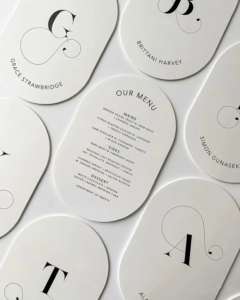 Custom Shaped Cards Printing