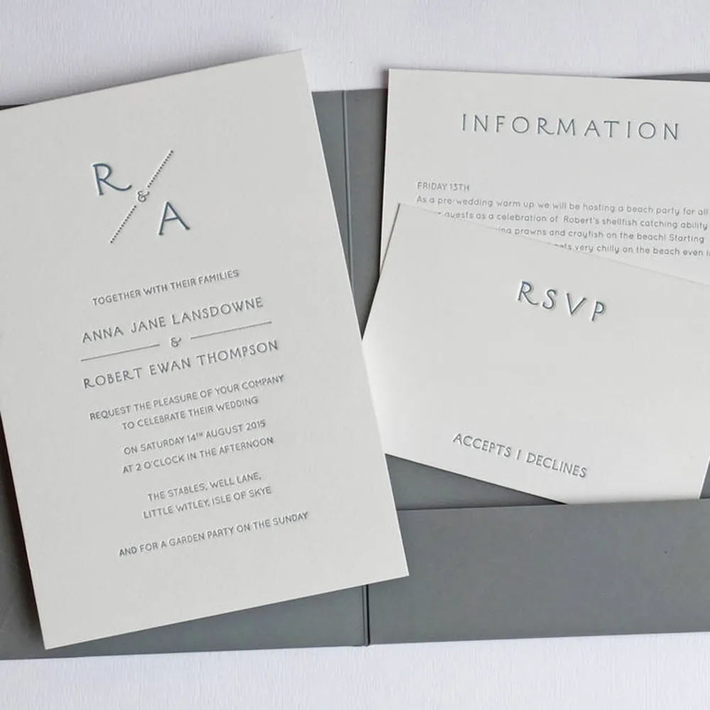 Custom Wedding Card Printing& Design